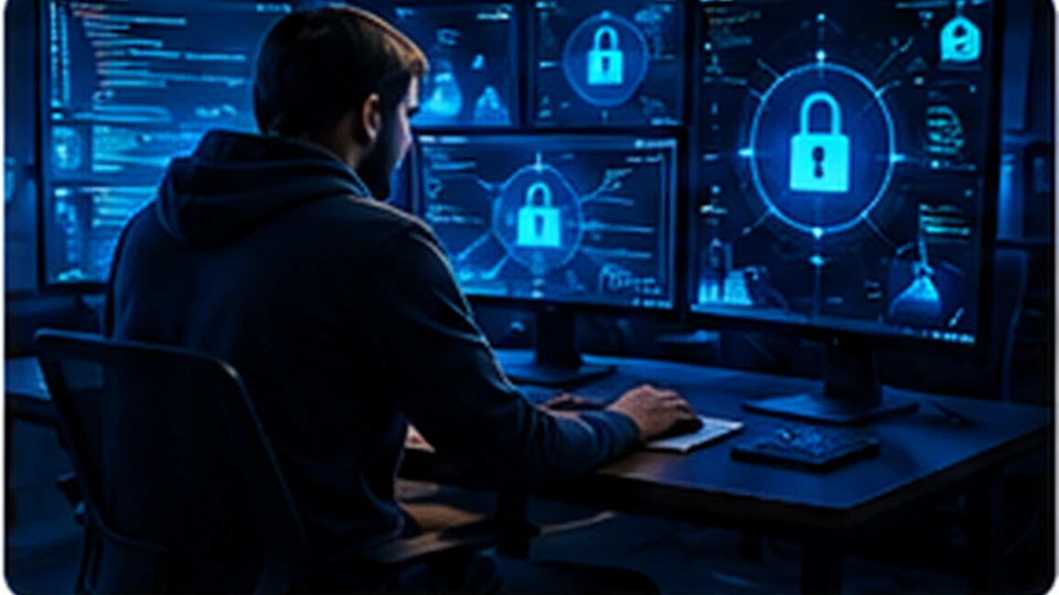 Cybersecurity learner working in a practical security operations lab