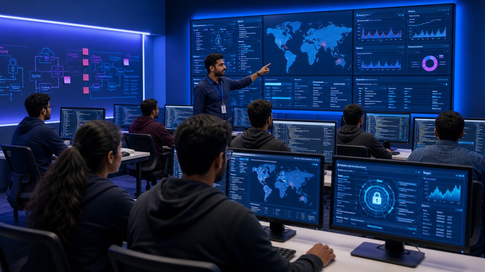 Practical cybersecurity lab training